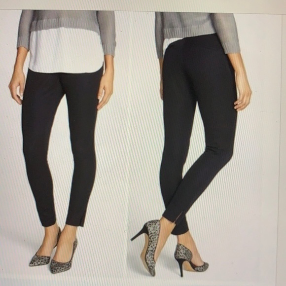 Spanx Ready To Wow Woven Twill Leggings M - Picture 1 of 13